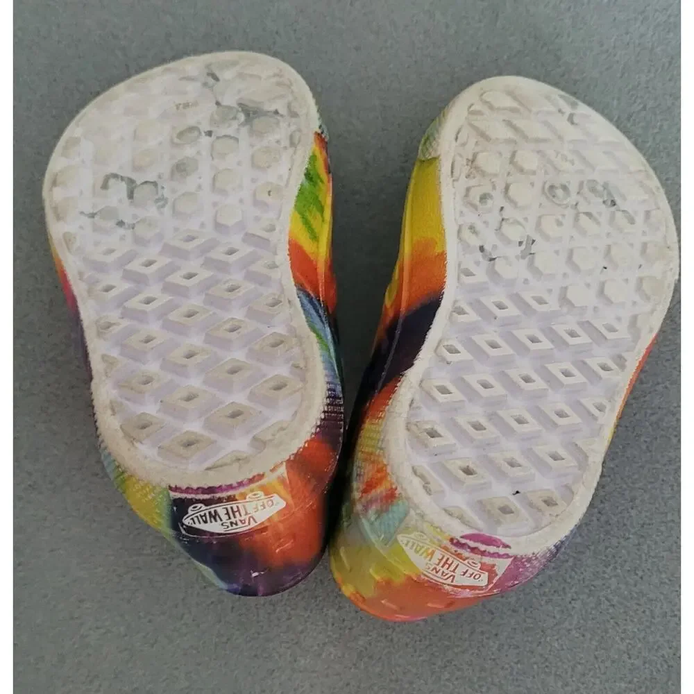 VANS TRK Infant/Toddler Sneakers/Slip-Ons/Water Shoes Tie-Dye-Sz 5-6